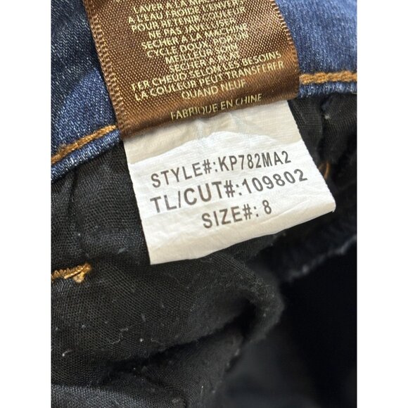 Kut from the Kloth Straight Leg Jeans Women’s Size 8 Whiskering - Picture 8 of 12